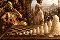 A maharadzsa sakktáblája.